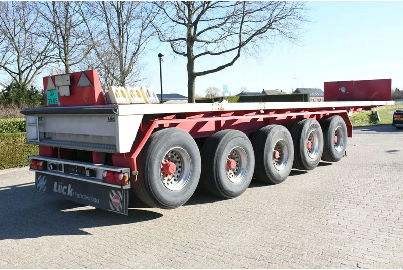 LUECK SPR75/5 5 achse BALLAST TRAILER 3x STEERAXLE!! - Plošinový/ Valníkový náves: obrázok 5 LUECK SPR75/5 5 achse BALLAST TRAILER 3x STEERAXLE!! - Plošinový/ Valníkový náves: obrázok 5
