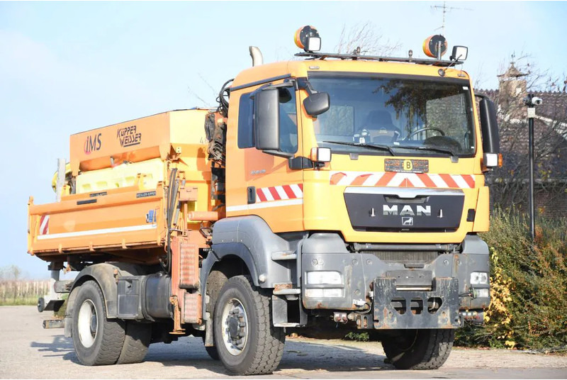 MAN TGS 18.320 4x4!! KRAN/!!!WINTERDIENST/DREISEITENKIPPER!!KOMMUNAL/KLIMA!! - Sklápač, Auto s hydraulickou rukou: obrázok 2 MAN TGS 18.320 4x4!! KRAN/!!!WINTERDIENST/DREISEITENKIPPER!!KOMMUNAL/KLIMA!! - Sklápač, Auto s hydraulickou rukou: obrázok 2