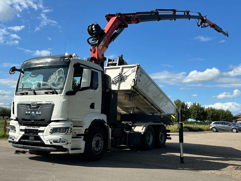 MAN TGS 26.430 2022!EURO6!! 6x2!! PALFINGER 23tm+JIB+LIER/WINCH!!DREISEITEN KIPPER/BORDMATIC!!9tkm - Sklápač, Auto s hydraulickou rukou: obrázok 5 MAN TGS 26.430 2022!EURO6!! 6x2!! PALFINGER 23tm+JIB+LIER/WINCH!!DREISEITEN KIPPER/BORDMATIC!!9tkm - Sklápač, Auto s hydraulickou rukou: obrázok 5
