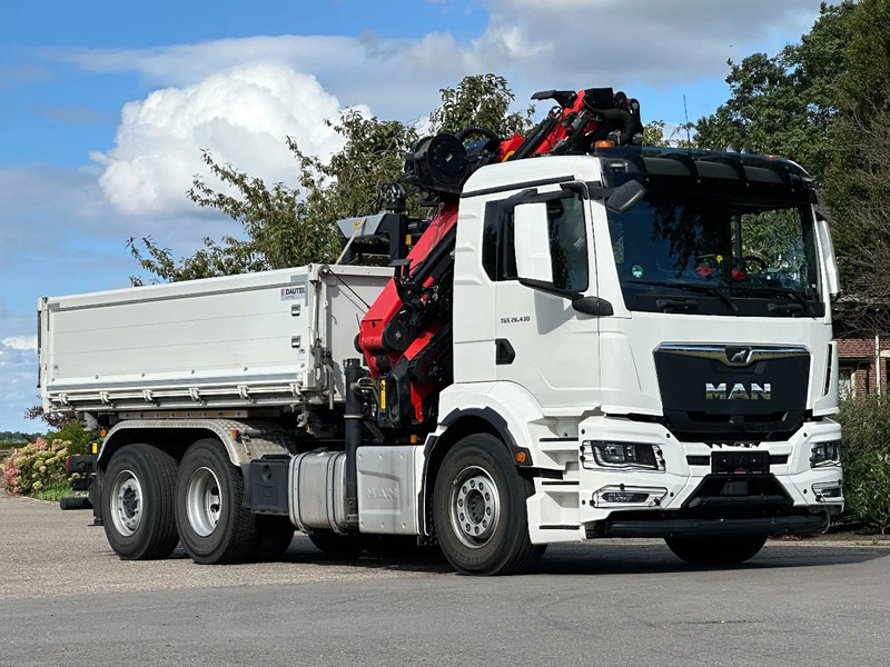 MAN TGS 26.430 2022!EURO6!! 6x2!! PALFINGER 23tm+JIB+LIER/WINCH!!DREISEITEN KIPPER/BORDMATIC!!9tkm - Sklápač, Auto s hydraulickou rukou: obrázok 2 MAN TGS 26.430 2022!EURO6!! 6x2!! PALFINGER 23tm+JIB+LIER/WINCH!!DREISEITEN KIPPER/BORDMATIC!!9tkm - Sklápač, Auto s hydraulickou rukou: obrázok 2