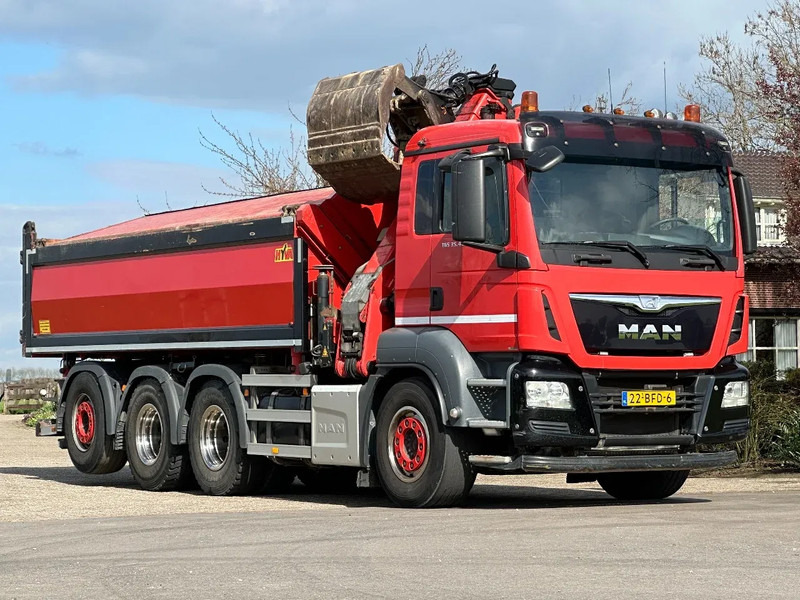 MAN TGS 35.400 8X4 TRIPLE!! EURO6!! Z-KRAAN/KIPPER!!TOP!! - Sklápač, Auto s hydraulickou rukou: obrázok 2 MAN TGS 35.400 8X4 TRIPLE!! EURO6!! Z-KRAAN/KIPPER!!TOP!! - Sklápač, Auto s hydraulickou rukou: obrázok 2