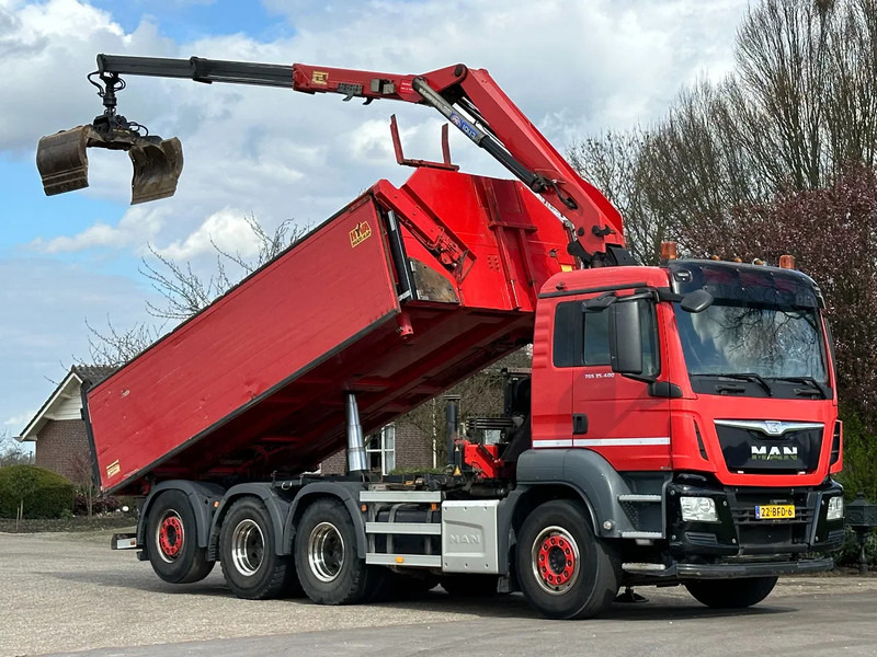 MAN TGS 35.400 8X4 TRIPLE!! EURO6!! Z-KRAAN/KIPPER!!TOP!! - Sklápač, Auto s hydraulickou rukou: obrázok 1 MAN TGS 35.400 8X4 TRIPLE!! EURO6!! Z-KRAAN/KIPPER!!TOP!! - Sklápač, Auto s hydraulickou rukou: obrázok 1