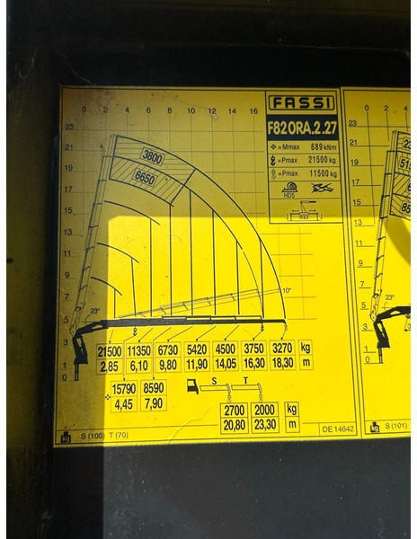 Auto s hydraulickou rukou MAN TGS 35.510 8x2 (4) FASSI 82TM!!JIB/LIER/WINCH!!2021!!EURO6!!FULL OPTIONS!!SPECIAL!!: obrázok 18