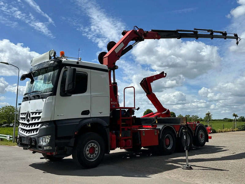 Mercedes-Benz Arocs 3251 8x4 TRIPLE!!26TM KRAAN/HAAK!!EURO6!!TOP! - Hákový nosič kontajnerov, Auto s hydraulickou rukou: obrázok 4 Mercedes-Benz Arocs 3251 8x4 TRIPLE!!26TM KRAAN/HAAK!!EURO6!!TOP! - Hákový nosič kontajnerov, Auto s hydraulickou rukou: obrázok 4