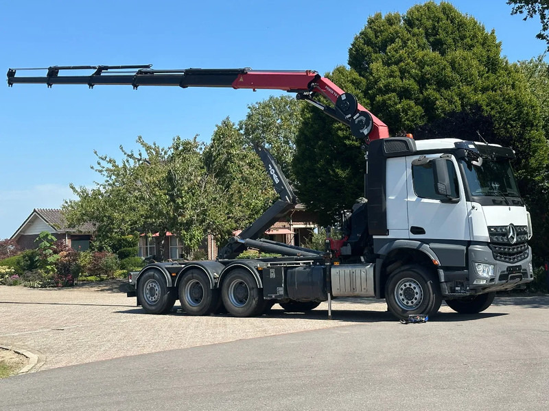 Mercedes-Benz Arocs 3251 8x4 TRIPLE!!28TM KRAAN/HAAK!!EURO6!!TOP! ZERO EMISSIE 2030!! - Hákový nosič kontajnerov, Auto s hydraulickou rukou: obrázok 3 Mercedes-Benz Arocs 3251 8x4 TRIPLE!!28TM KRAAN/HAAK!!EURO6!!TOP! ZERO EMISSIE 2030!! - Hákový nosič kontajnerov, Auto s hydraulickou rukou: obrázok 3