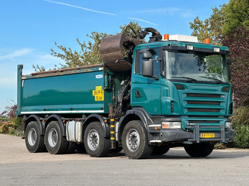 Scania G360 8x4!!Z-Kraan/KIPPER!! - Sklápač, Auto s hydraulickou rukou: obrázok 2 Scania G360 8x4!!Z-Kraan/KIPPER!! - Sklápač, Auto s hydraulickou rukou: obrázok 2