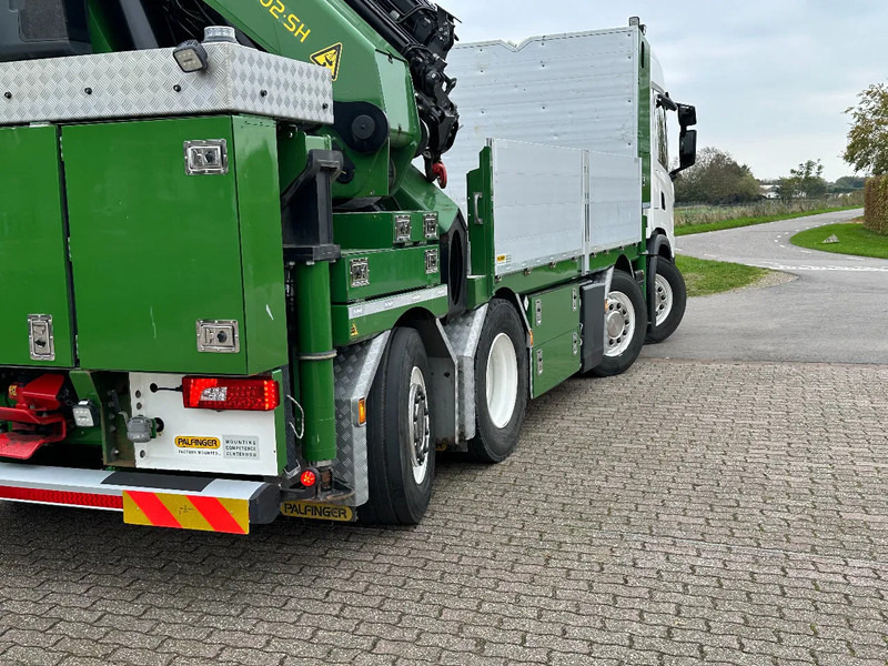Auto s hydraulickou rukou Scania G500 NGS 8X2 !!EURO6!!21DKM!! 2022!! PALFINGER 65TM/JIB/LIER/WINCH!!TOP!!ROOF/DACH/MONTAGE!!MANUTENTION!! CRANE!!GRUE!!: obrázok 14