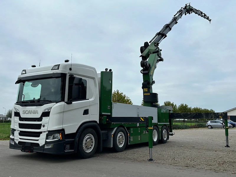 Auto s hydraulickou rukou Scania G500 NGS 8X2 !!EURO6!!21DKM!! 2022!! PALFINGER 65TM/JIB/LIER/WINCH!!TOP!!ROOF/DACH/MONTAGE!!MANUTENTION!! CRANE!!GRUE!!: obrázok 6
