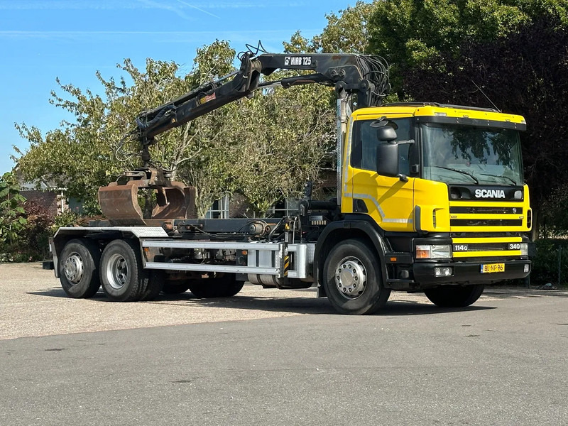 Scania R114-340 6x2 !!KRAAN/CONTAINER/KABEL!!MANUELL!! - Nákladne vozidlo - káblový systém, Auto s hydraulickou rukou: obrázok 4 Scania R114-340 6x2 !!KRAAN/CONTAINER/KABEL!!MANUELL!! - Nákladne vozidlo - káblový systém, Auto s hydraulickou rukou: obrázok 4
