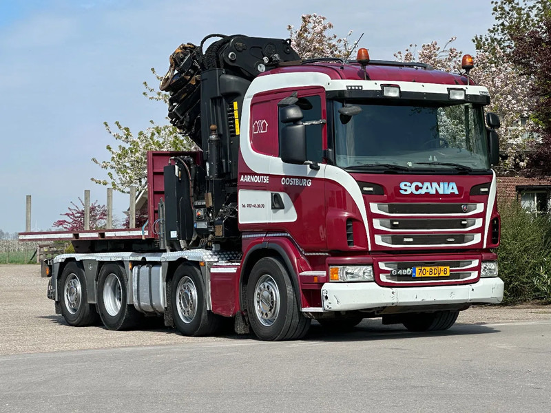 Scania G480 !!TRUCK/TRACTOR!!!CRANE/GRUE/HIAB 105TM!!TOP!EURO6!! - Ťahač: obrázok 4 Scania G480 !!TRUCK/TRACTOR!!!CRANE/GRUE/HIAB 105TM!!TOP!EURO6!! - Ťahač: obrázok 4