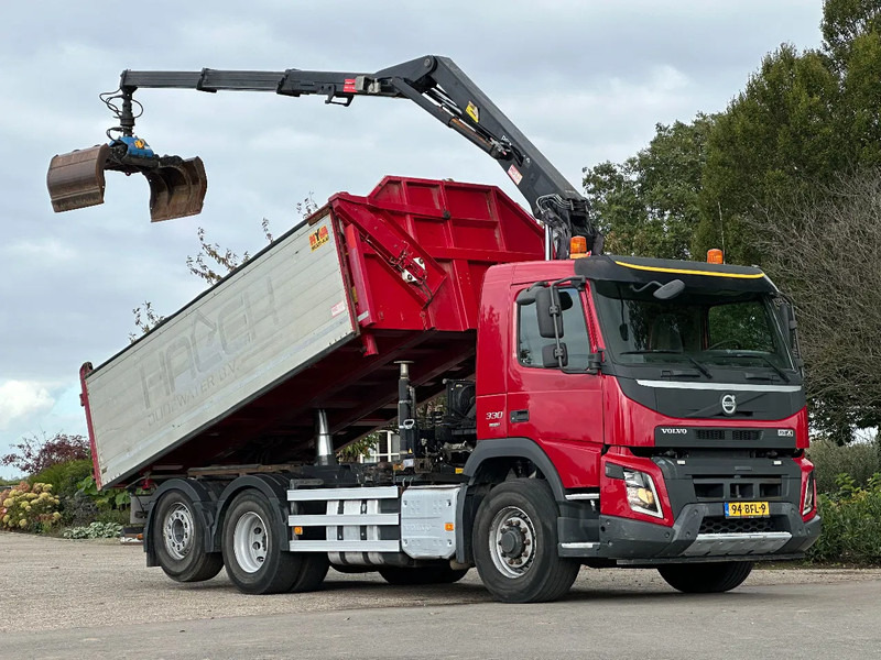 Volvo FMX 330 EURO6!!6X4!!VOORAS AANGEDREVEN!!Z-Kraan/KIPPER!! - Sklápač, Auto s hydraulickou rukou: obrázok 1 Volvo FMX 330 EURO6!!6X4!!VOORAS AANGEDREVEN!!Z-Kraan/KIPPER!! - Sklápač, Auto s hydraulickou rukou: obrázok 1