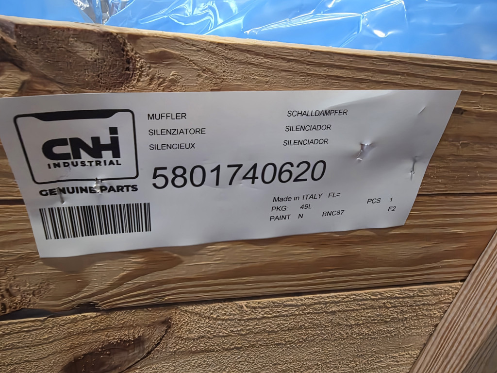 CNH 5801740620 - Tlumič výfuku pre Stavebné stroje: obrázok 2 CNH 5801740620 - Tlumič výfuku pre Stavebné stroje: obrázok 2