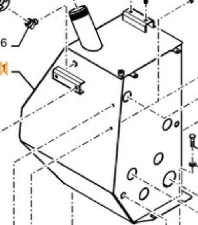 Case 48008259 - 47773204 - Hydraulická nádrž pre Stavebné stroje: obrázok 1 Case 48008259 - 47773204 - Hydraulická nádrž pre Stavebné stroje: obrázok 1