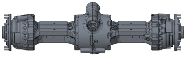 Case 51506527 - 91735663 - Zadná náprava pre Stavebné stroje: obrázok 1 Case 51506527 - 91735663 - Zadná náprava pre Stavebné stroje: obrázok 1