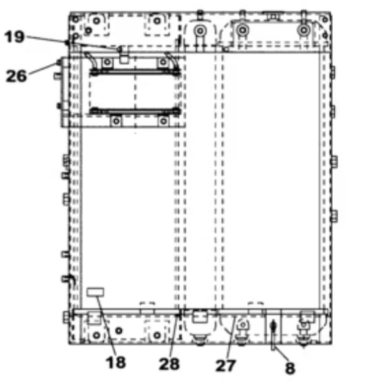 Case KNH10452 - KNH10450 - Chladič pre Stavebné stroje: obrázok 2 Case KNH10452 - KNH10450 - Chladič pre Stavebné stroje: obrázok 2