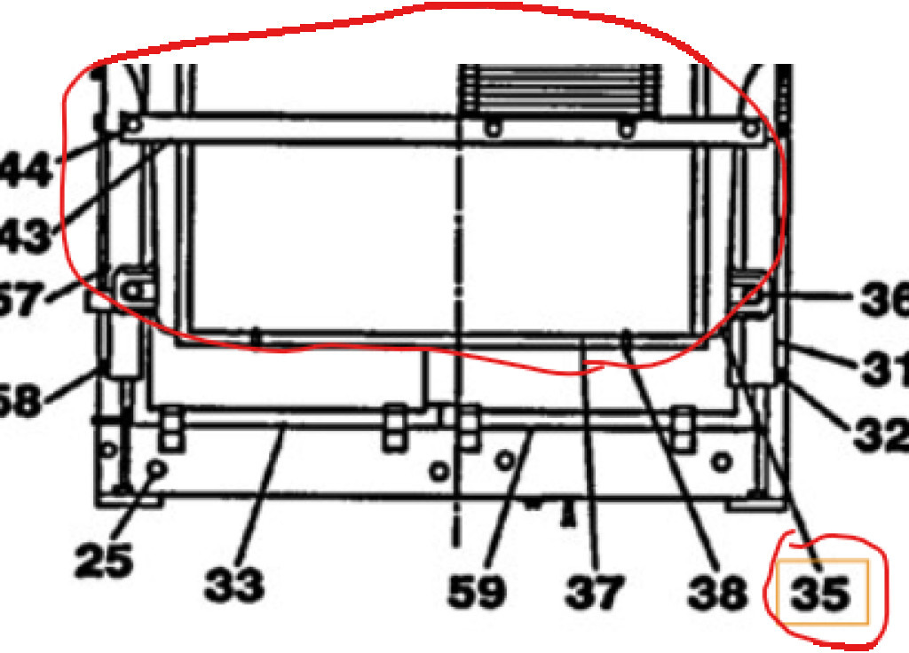 Case LN001750 - Medzichladič pre Stavebné stroje: obrázok 1 Case LN001750 - Medzichladič pre Stavebné stroje: obrázok 1