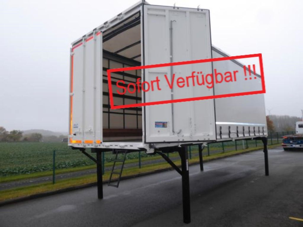 Krone Heck mit Portaltüren - Plachtová nadstavba: obrázok 1 Krone Heck mit Portaltüren - Plachtová nadstavba: obrázok 1