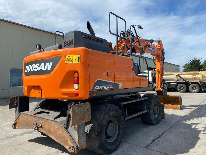 Doosan DX160W - Kolesové rýpadlo: obrázok 3 Doosan DX160W - Kolesové rýpadlo: obrázok 3