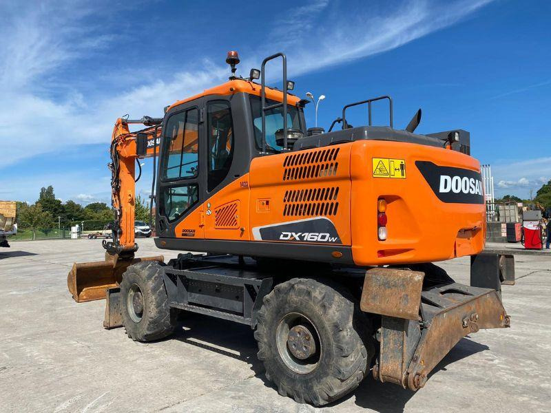 Doosan DX160W - Kolesové rýpadlo: obrázok 2 Doosan DX160W - Kolesové rýpadlo: obrázok 2