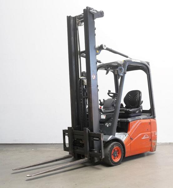 Linde E 15 386 - Elektrický vysokozdvižný vozík: obrázok 1 Linde E 15 386 - Elektrický vysokozdvižný vozík: obrázok 1