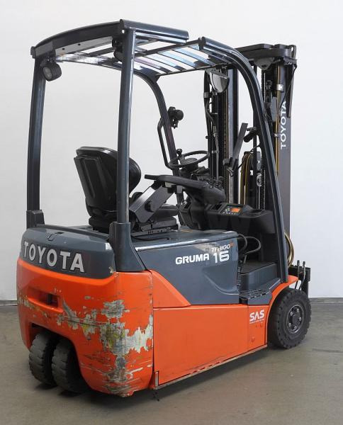 Toyota 8FBE16T - Elektrický vysokozdvižný vozík: obrázok 2 Toyota 8FBE16T - Elektrický vysokozdvižný vozík: obrázok 2