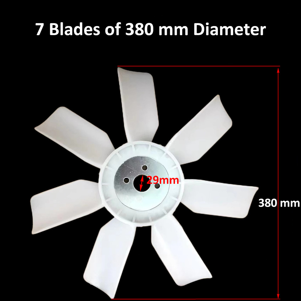 Qingdao Promising Engine Cooling Fan Blade for China Loader - Ventilátor pre Kolesový nakladač: obrázok 2 Qingdao Promising Engine Cooling Fan Blade for China Loader - Ventilátor pre Kolesový nakladač: obrázok 2