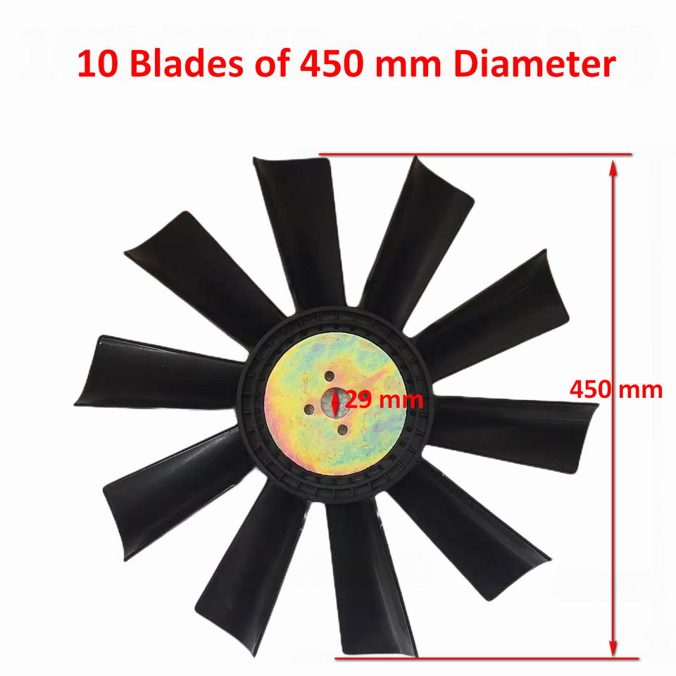 Qingdao Promising Engine Cooling Fan Blade for China Loader - Ventilátor pre Kolesový nakladač: obrázok 4 Qingdao Promising Engine Cooling Fan Blade for China Loader - Ventilátor pre Kolesový nakladač: obrázok 4