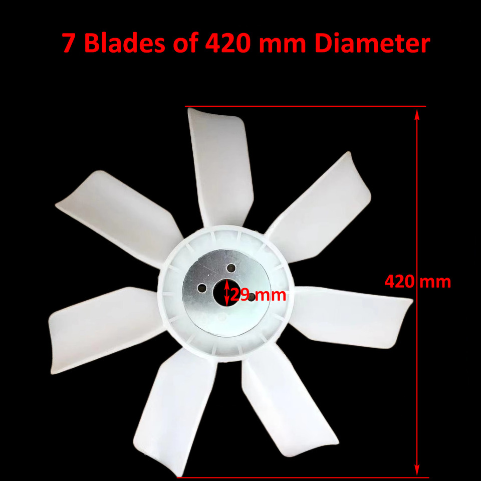 Qingdao Promising Engine Cooling Fan Blade for China Loader - Ventilátor pre Kolesový nakladač: obrázok 3 Qingdao Promising Engine Cooling Fan Blade for China Loader - Ventilátor pre Kolesový nakladač: obrázok 3
