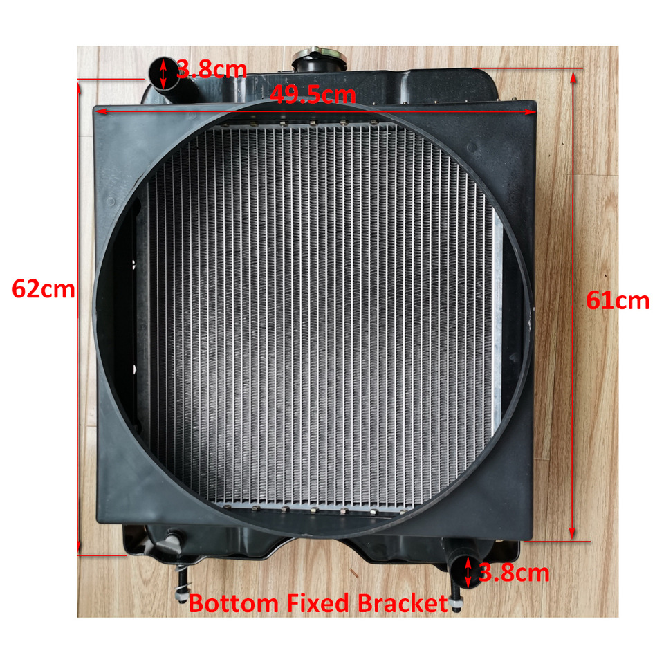 XINCHAI C490BPG Original Radiator - Chladič pre Kolesový nakladač: obrázok 2 XINCHAI C490BPG Original Radiator - Chladič pre Kolesový nakladač: obrázok 2