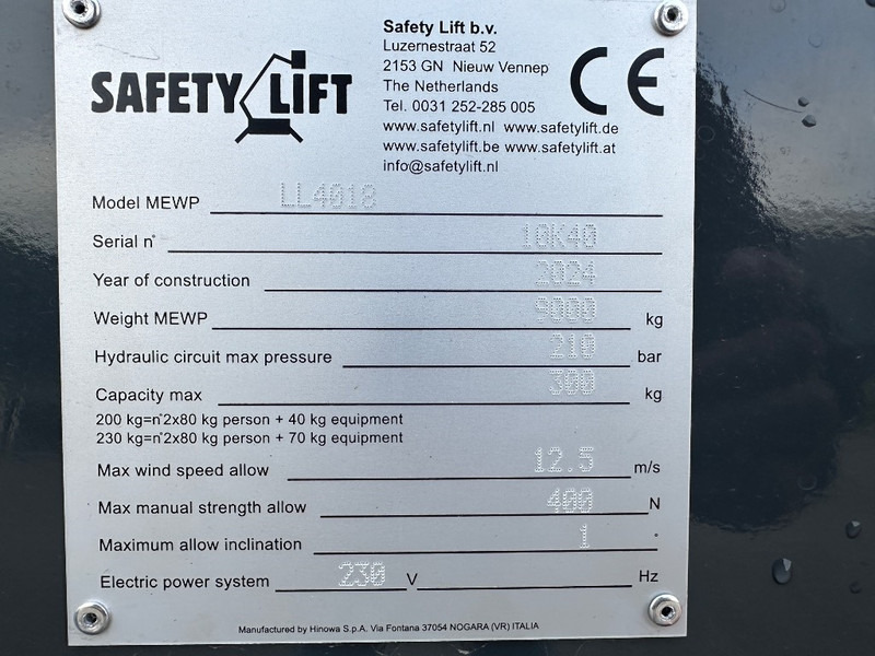 Hinowa Lightlift 40.18 - Kĺbová pracovná plošina: obrázok 3 Hinowa Lightlift 40.18 - Kĺbová pracovná plošina: obrázok 3