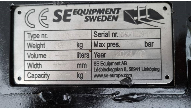 SE Equipment Asfaltsskär S60 - Demolačné kliešte pre Stavebné stroje: obrázok 4 SE Equipment Asfaltsskär S60 - Demolačné kliešte pre Stavebné stroje: obrázok 4