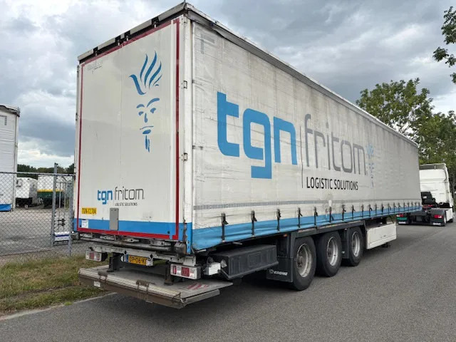 Krone SD curtainslider taillift standard chassis drum brakes - Plachtový náves: obrázok 4 Krone SD curtainslider taillift standard chassis drum brakes - Plachtový náves: obrázok 4