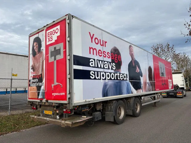 Tracon TRAILERS 2-axle closed box Tridec steering taillift 2 ton - Náves skriňové: obrázok 4 Tracon TRAILERS 2-axle closed box Tridec steering taillift 2 ton - Náves skriňové: obrázok 4