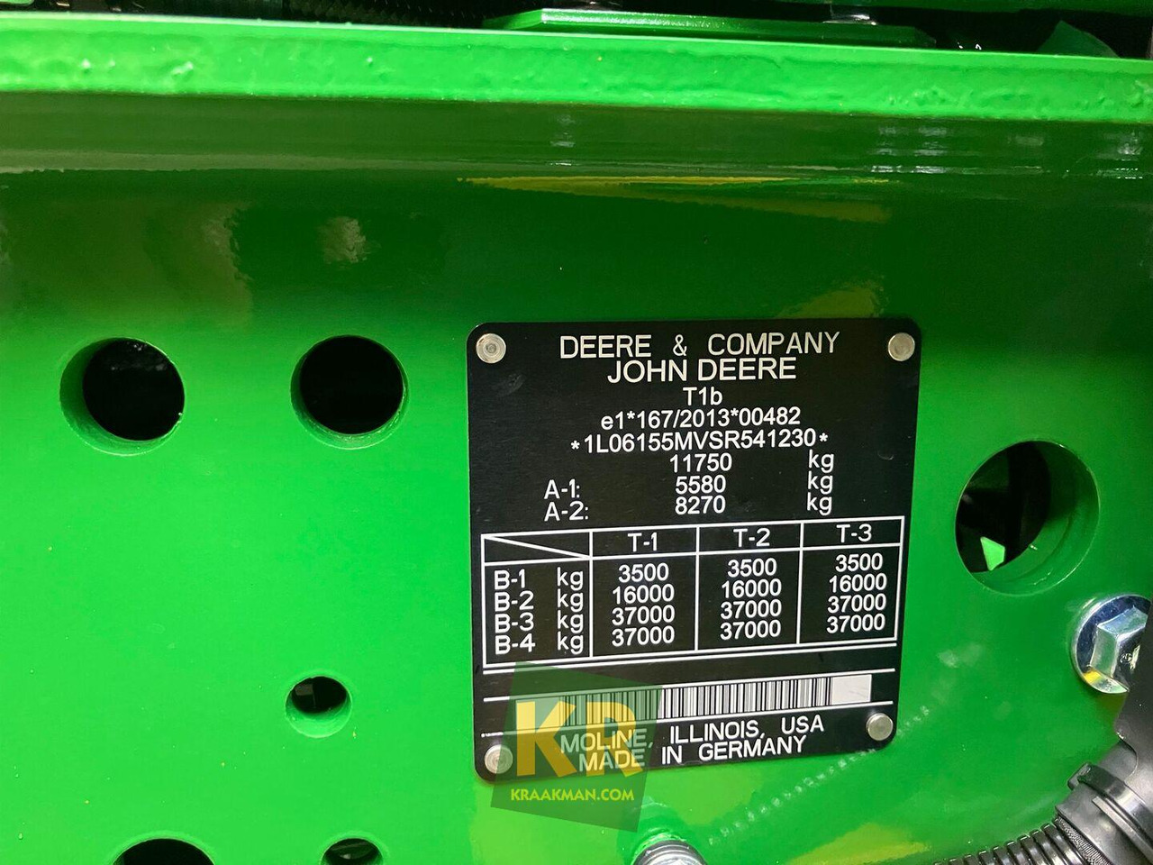 6M 155 John Deere - Traktor: obrázok 4 6M 155 John Deere - Traktor: obrázok 4