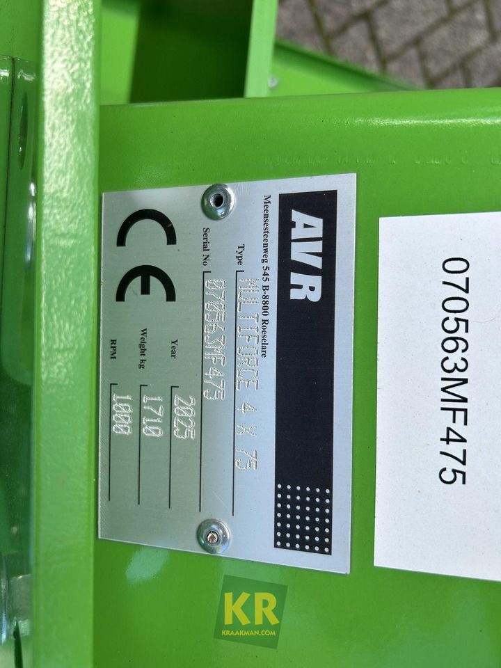 AVR MultiForce - Stroj na obrábanie pôdy: obrázok 3 AVR MultiForce - Stroj na obrábanie pôdy: obrázok 3
