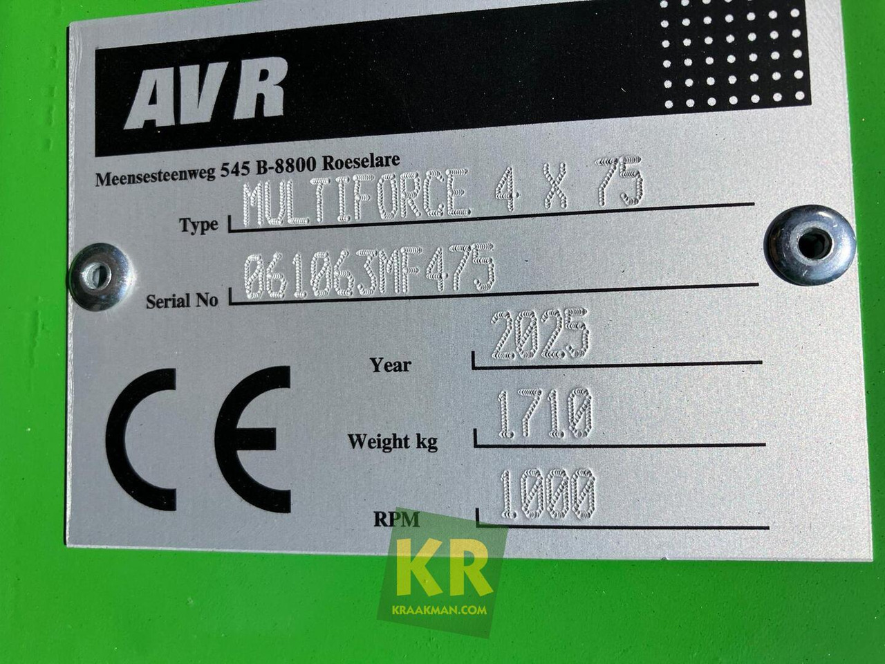 AVR MultiForce - Kultivátor: obrázok 1 AVR MultiForce - Kultivátor: obrázok 1