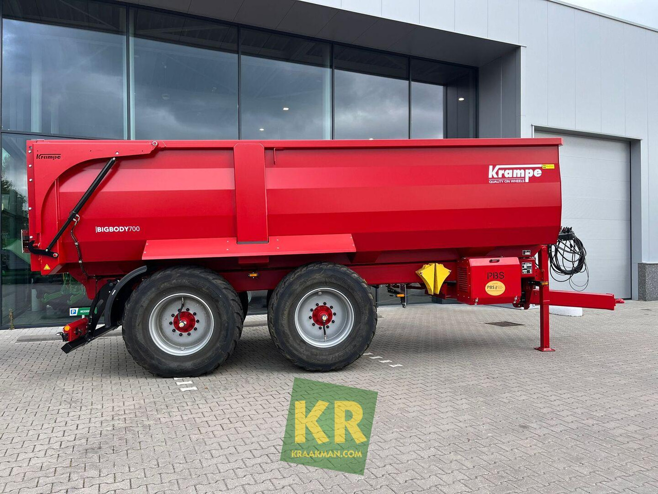 BIG BODY 700 Krampe  - Poľnohospodársky sklápěcí príves: obrázok 2 BIG BODY 700 Krampe  - Poľnohospodársky sklápěcí príves: obrázok 2