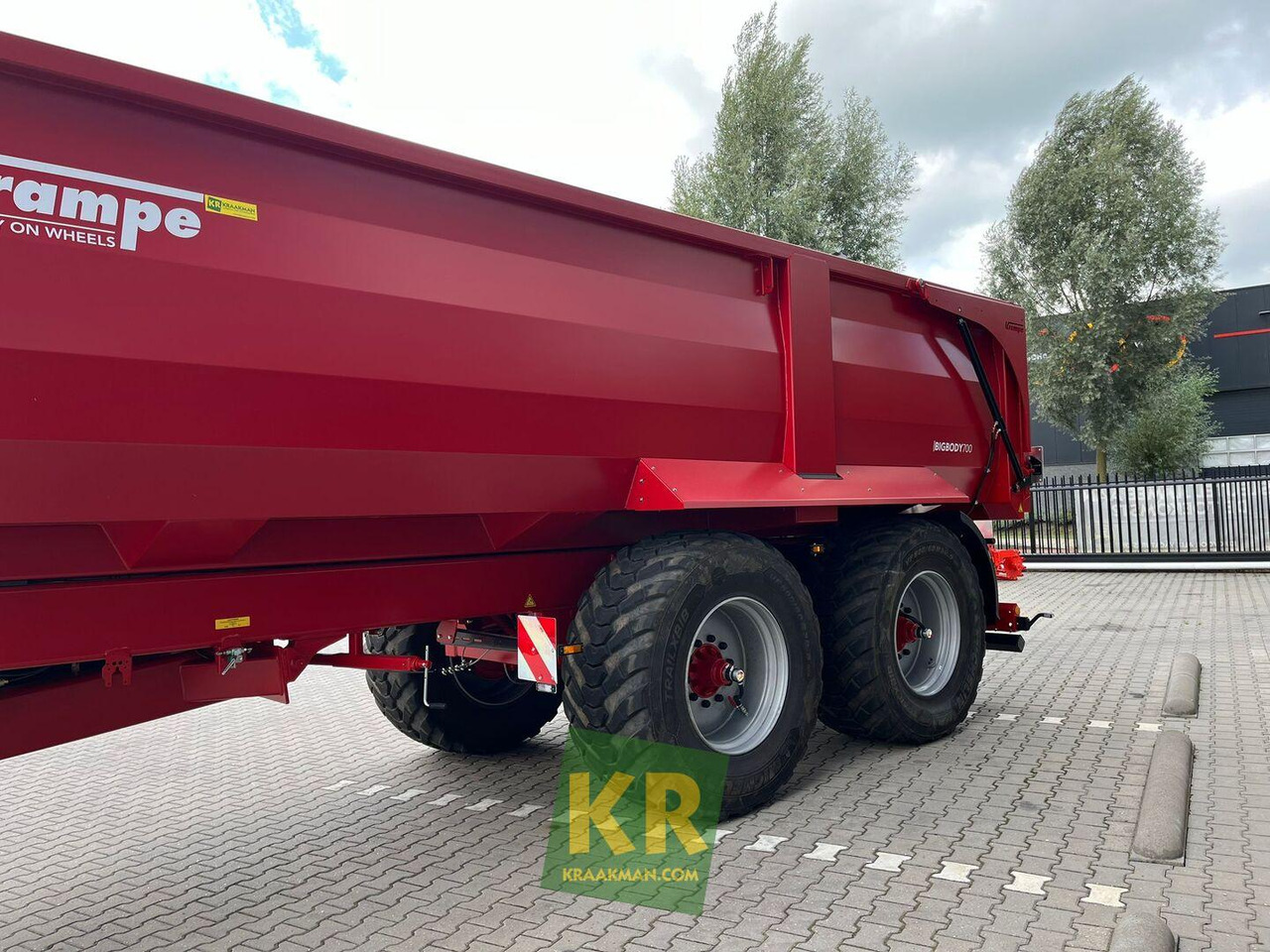 BIG BODY 700 Krampe  - Poľnohospodársky sklápěcí príves: obrázok 5 BIG BODY 700 Krampe  - Poľnohospodársky sklápěcí príves: obrázok 5