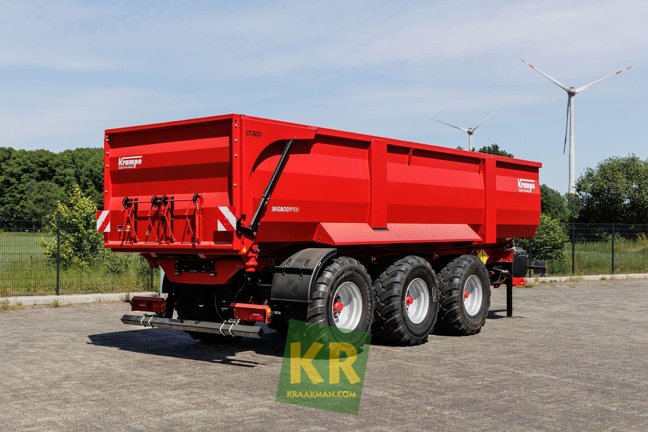 BIG BODY 900 Krampe  - Poľnohospodársky sklápěcí príves: obrázok 2 BIG BODY 900 Krampe  - Poľnohospodársky sklápěcí príves: obrázok 2