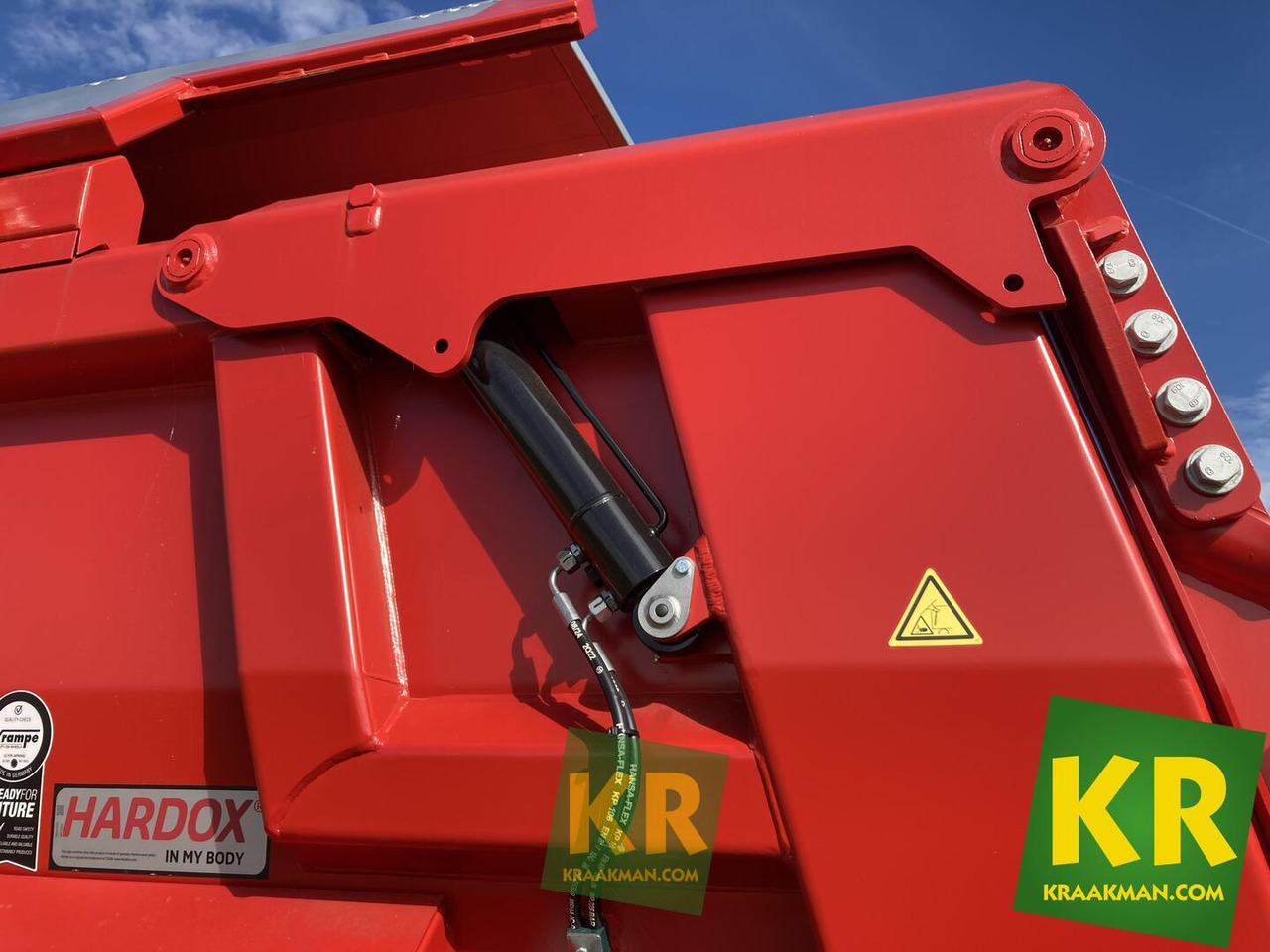 Krampe HD550  - Poľnohospodársky sklápěcí príves: obrázok 4 Krampe HD550  - Poľnohospodársky sklápěcí príves: obrázok 4