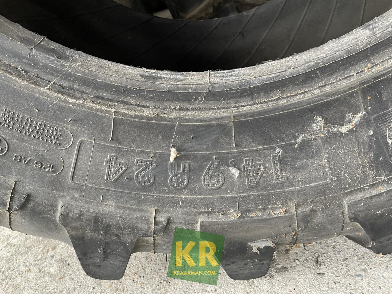 Michelin Agribib 14.9R24 126A8 band - Pneumatika pre Poľnohospodárske stroje: obrázok 5 Michelin Agribib 14.9R24 126A8 band - Pneumatika pre Poľnohospodárske stroje: obrázok 5
