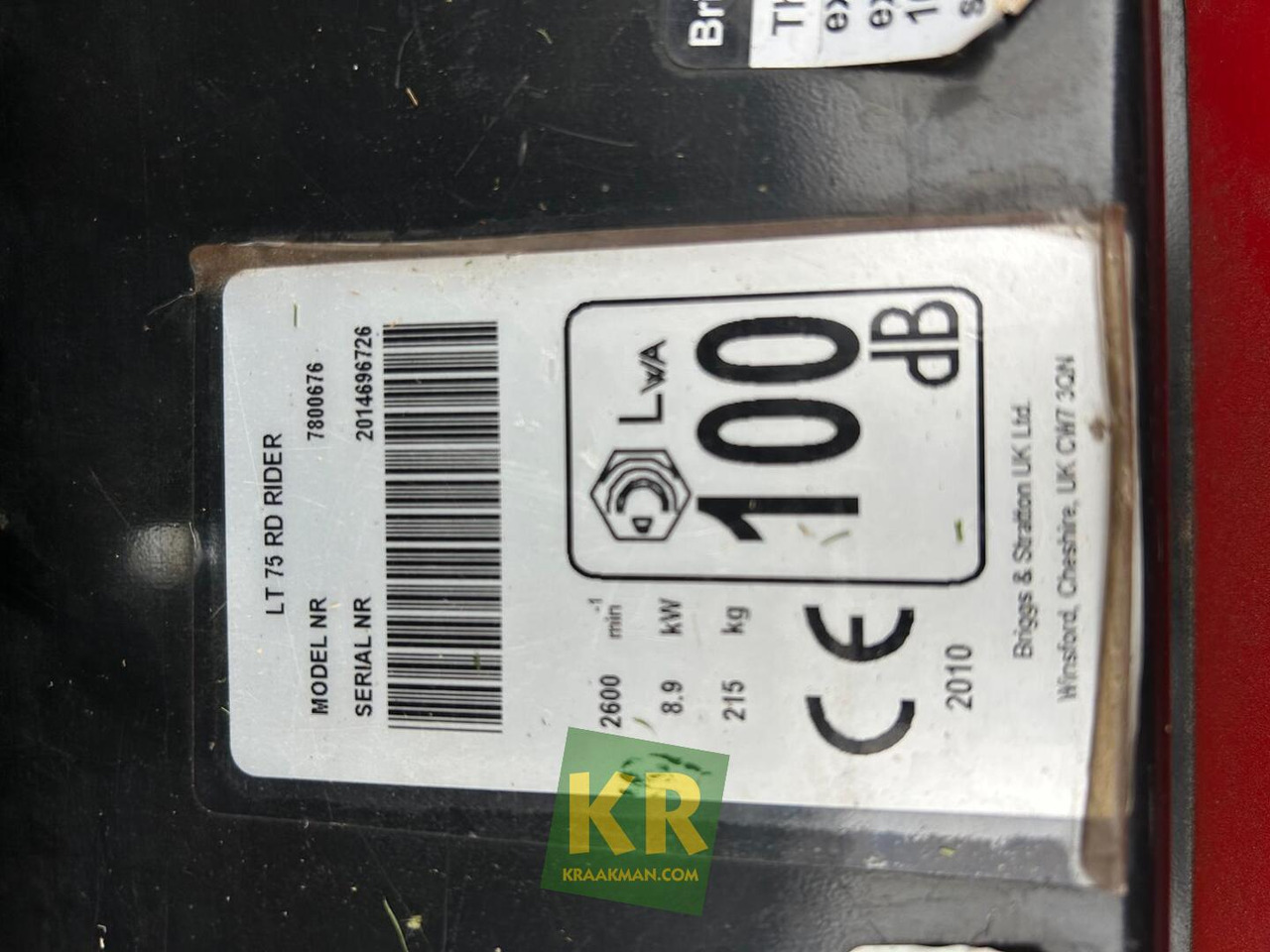 Overig John Deere - Záhradná kosačka: obrázok 4 Overig John Deere - Záhradná kosačka: obrázok 4