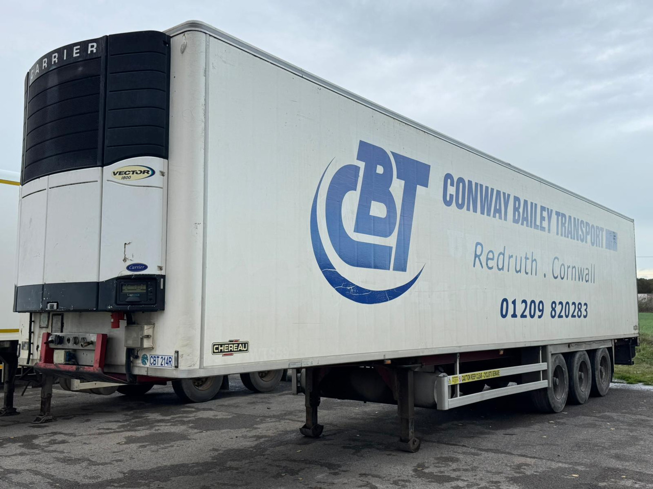 Chereau 2007 Vector 1800 – CBT214R - Náves chladírenské: obrázok 1 Chereau 2007 Vector 1800 – CBT214R - Náves chladírenské: obrázok 1