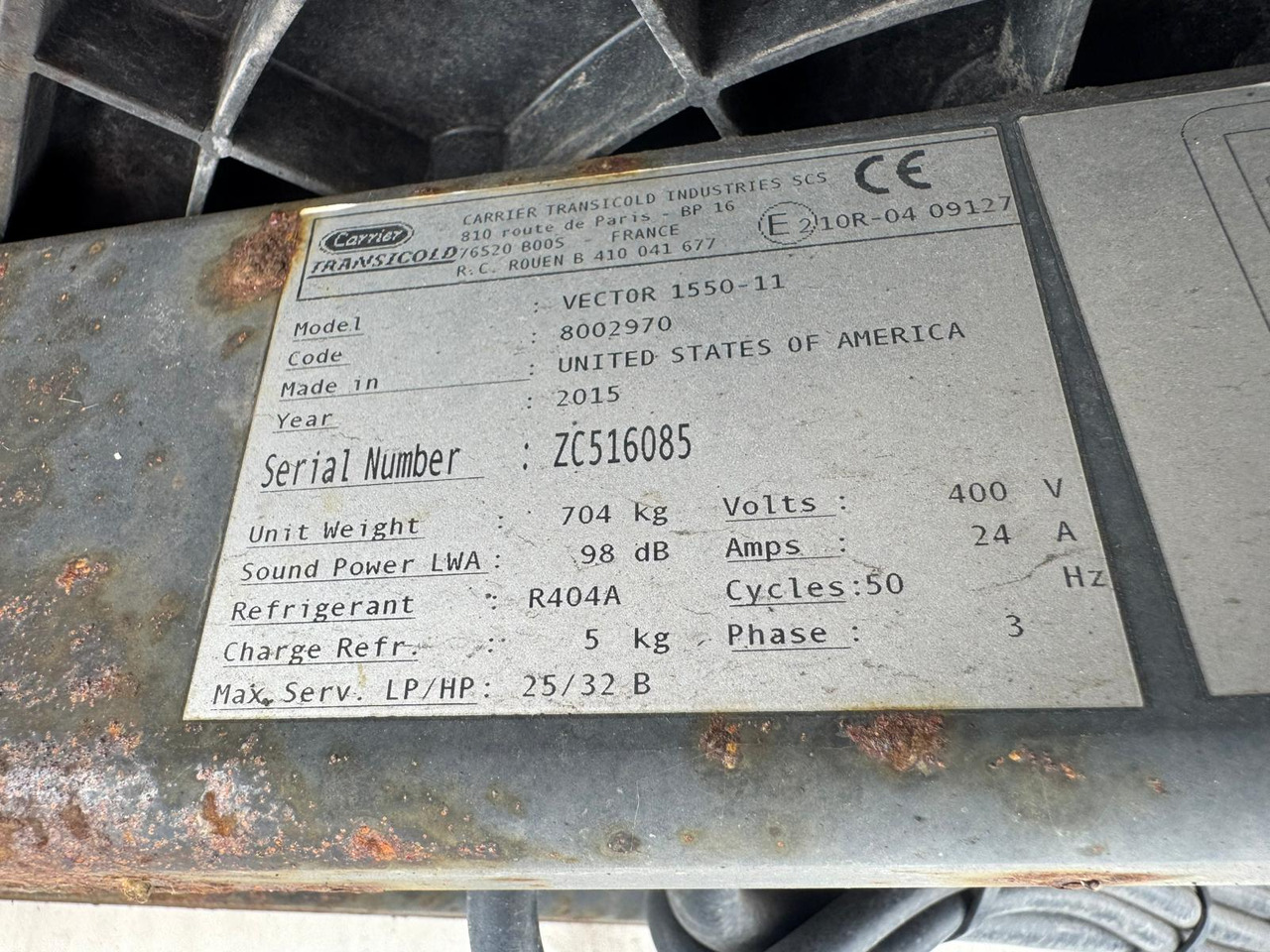 Montracon 2015 Vector 1550 – PCL3035 - Náves chladírenské: obrázok 5 Montracon 2015 Vector 1550 – PCL3035 - Náves chladírenské: obrázok 5