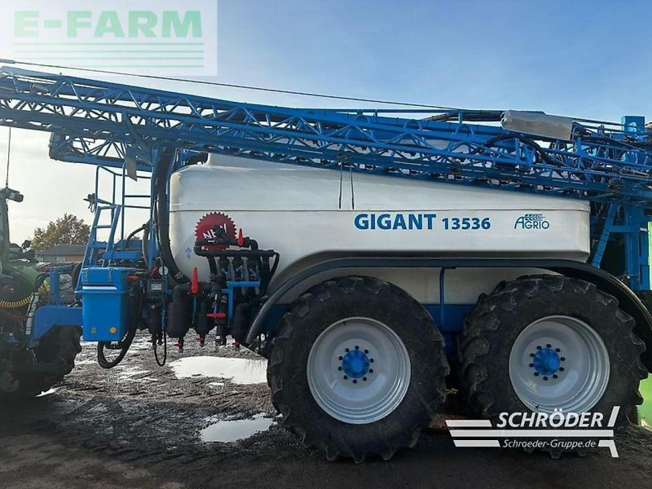 Agrio agrio gigant 13500 - Ťahaný postrekovač: obrázok 2 Agrio agrio gigant 13500 - Ťahaný postrekovač: obrázok 2