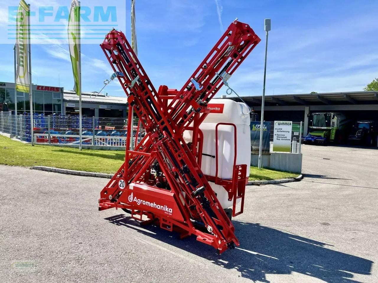 Agromehanika ags 1200 - feldspritze 15m - Ťahaný postrekovač: obrázok 2 Agromehanika ags 1200 - feldspritze 15m - Ťahaný postrekovač: obrázok 2