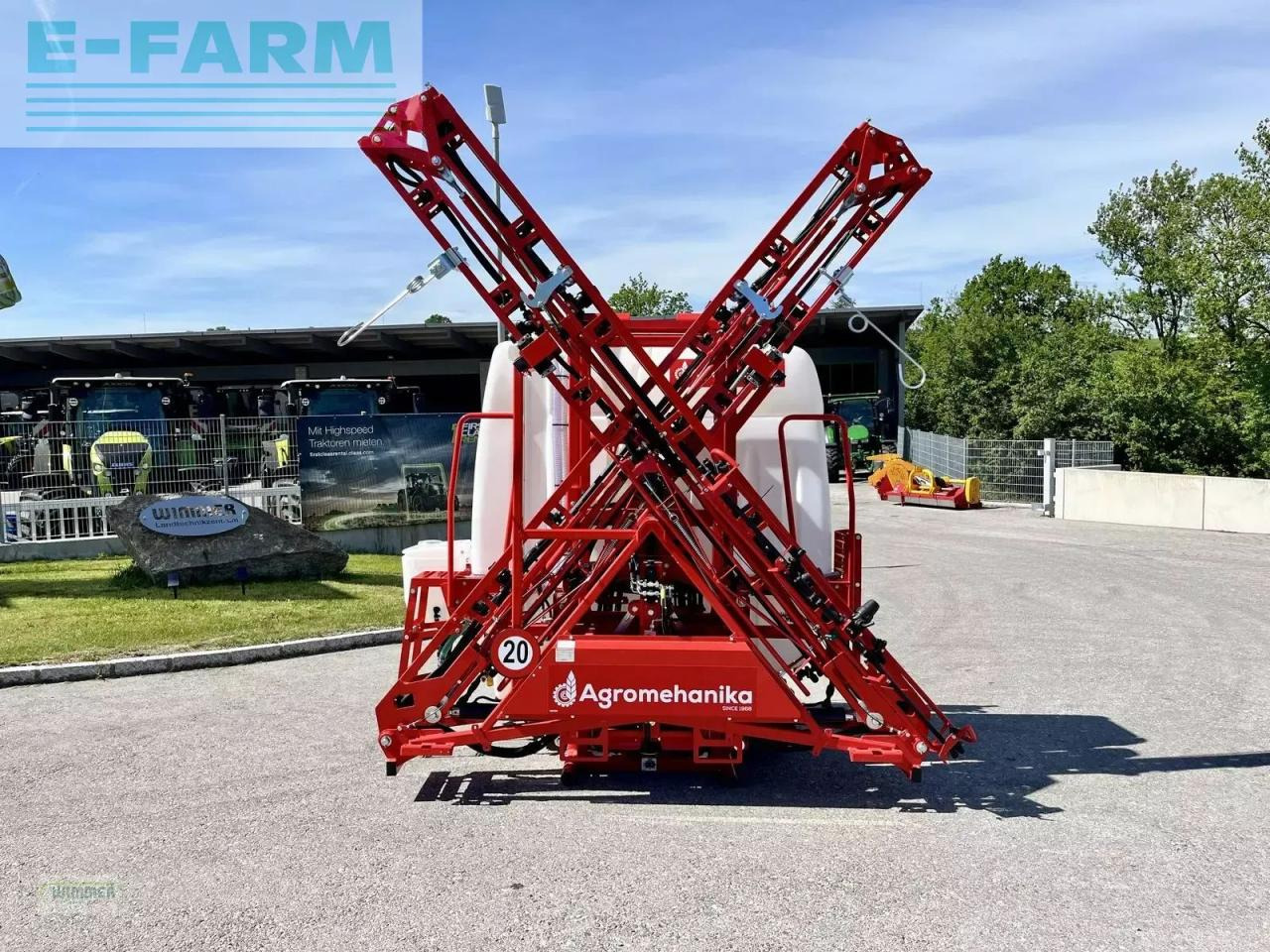 Agromehanika ags 1200 - feldspritze 15m - Ťahaný postrekovač: obrázok 1 Agromehanika ags 1200 - feldspritze 15m - Ťahaný postrekovač: obrázok 1