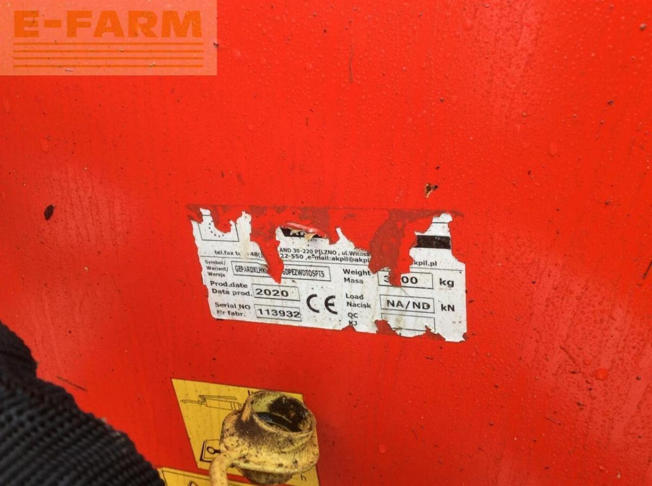 Akpil gepard xl - Diskový pluh: obrázok 5 Akpil gepard xl - Diskový pluh: obrázok 5