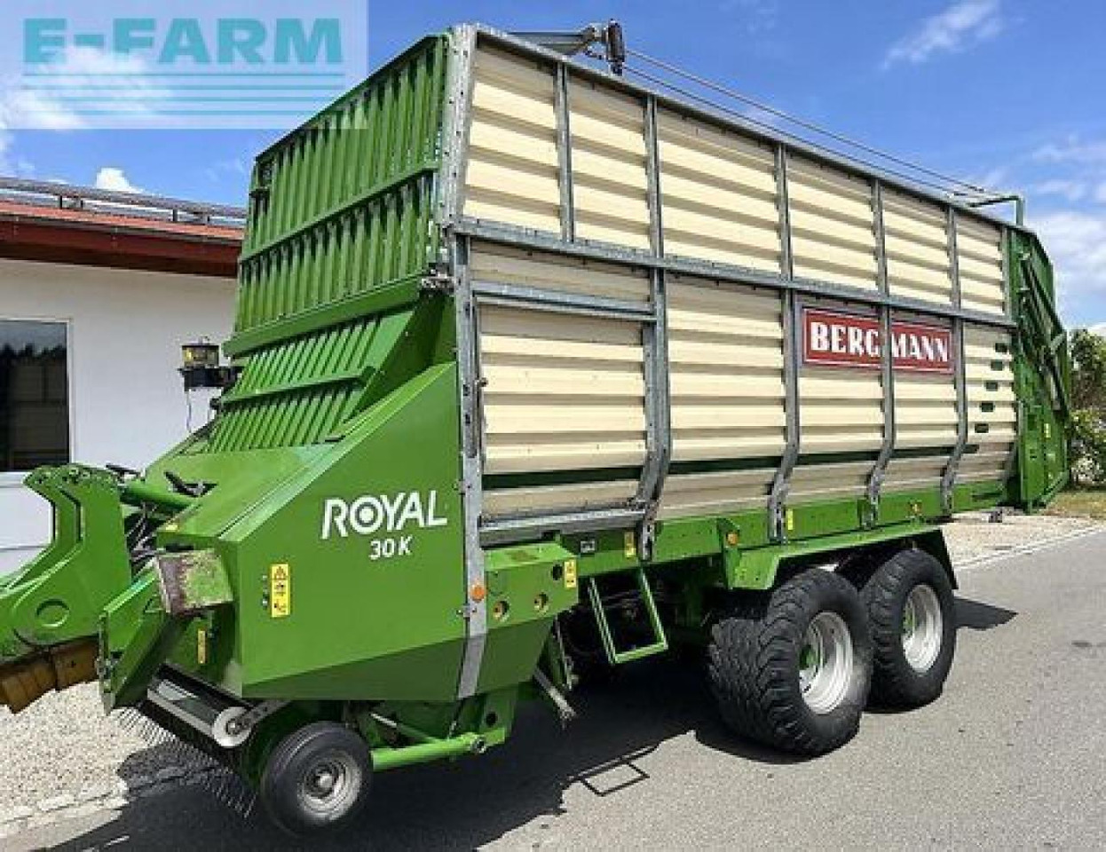 Bergmann royal 30 k mit großem fahrwerk und 16.000 kg zul - Poľnohospodársky sklápěcí príves: obrázok 1 Bergmann royal 30 k mit großem fahrwerk und 16.000 kg zul - Poľnohospodársky sklápěcí príves: obrázok 1
