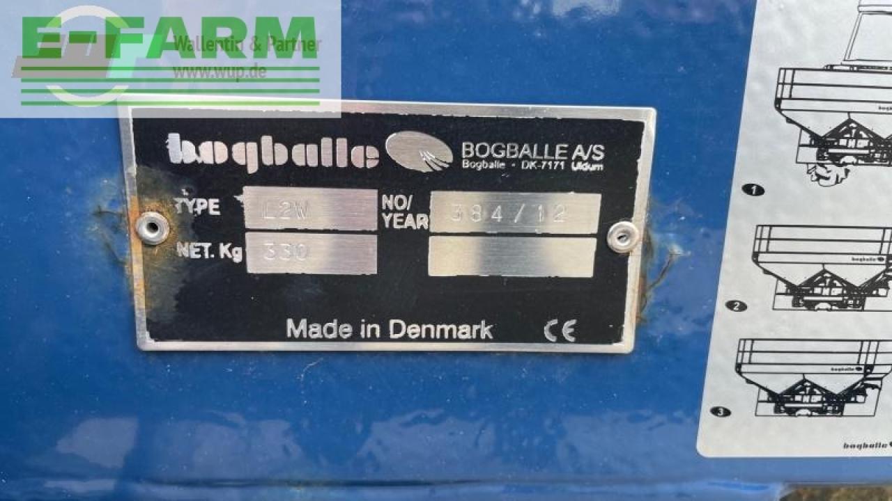 Bogballe l2w plus - Rozmetač hnojiva: obrázok 5 Bogballe l2w plus - Rozmetač hnojiva: obrázok 5